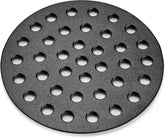 Round Cast Iron Fire Grate BBQ High Heat Charcoal Plate for Large Big Green Egg Bottom Grill Parts Accessories-9 inch