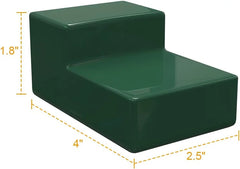 Grill Ceramic Feet Shoes for Big Green Egg, Kamado Joe Classic Big Joe Primo, Dracarys Charcoal Grills - 3 Pack Green