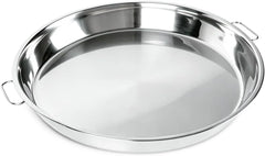 18" Drip Pan for Big Green Egg XLarge Accessories BGE XL Replacement Parts | Stainless Steel, 18 inch