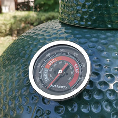 Upgrade Replacement Thermometer for Big Green Egg with 3.3" Dial