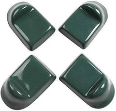 BBQ Ceramic Feet Shoes For Big Green Color Egg,Dracarys Grill Shoes Green Grill Egg Base Feet Accessories Used to Place Grill on A Combustible Material Built-in Application(not for Mini-Max)-set of 4