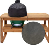26” Kamado Dome Grill Cover for Medium Big Green Egg in Built-in or Island, Big Green Egg Accessories Waterproof Outdoor Grill Cover