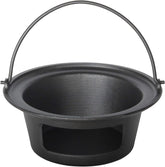 Cast Iron Ash Can with Handle for Large Big GreenEggs,Charcoal Ash Pot Green Egg Accessories Must Haves,Perfectly Paired with Fire Grate/Charcoal Basket for Use | Quick & Easy Cleaning