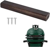 BGE Wooden Grill Handle Replacement Kit with Screws for Large/XL/XXL 9'' Models - Compatible with Big Green Egg BBQ