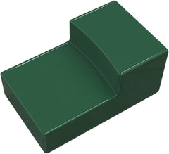 Grill Ceramic Feet Shoes for Big Green Egg, Kamado Joe Classic Big Joe Primo, Dracarys Charcoal Grills - 3 Pack Green