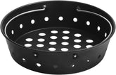 Charcoal Basket Carbon Steel Fire Bowl for MiniMax,Small&Medium Bigg Green Eggs,Heavy Duty Enamel Coated Charcoal Ash Basket with Handles,Fire Box Bowls Ash Basket also for JR Kamado Grill