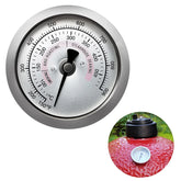 Upgrade Replacement Thermometer for Kamado Joe JR,2.5" Grill Temperature Gauge Replacement for Kamado Joe Accessories 150-900°F with Waterproof and No-Fog Glass Lens