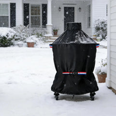 Grill Cover for Kamado Joe and Big Green Egg Cover, Large Big Green Egg Grill Accessories, Waterproof Grill Covers, 33" Dia x 43" H