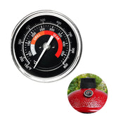 Upgrade Replacement Thermometer for Kamado Joe,3.3" Grill Temperature Gauge Replacement for Kamado Joe Accessories 150-900°F with Waterproof and No-Fog Glass Lens