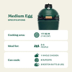 Medium Big Green Egg