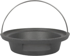 Cast Iron Ash Can with Handle for Mini-Max Green Egg Grill,Charcoal Ash Pot Green Egg Accessories Must Haves,Perfectly Paired with Fire Grate/Charcoal Basket for Use | Quick&Easy Cleaning