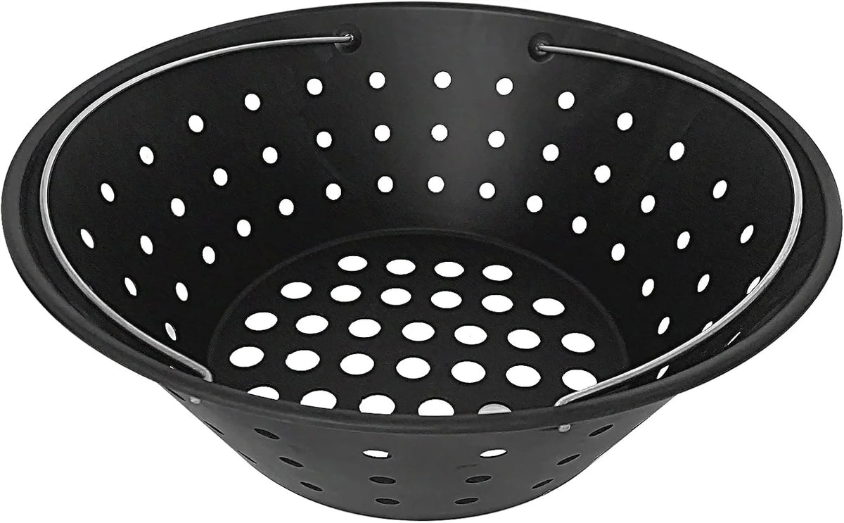 Carbon Steel Charcoal Basket Fire Bowl Compatible with Large Big Green Egg,Ash Basket Kamado Grill Accessories Fire Box Bowls Ash Basket,Kamado Grill Joe Classic and Other Similar Grills