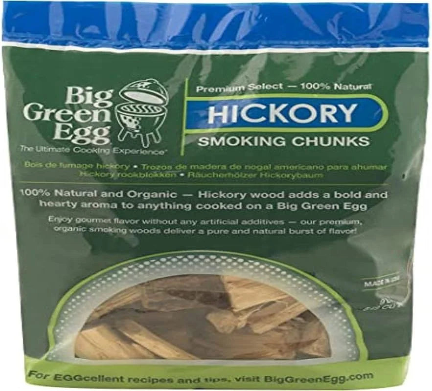 Big Green Egg Hickory Wood Chunk