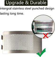Draft Door Screen Kit Replacement Parts For Large and Medium Big Green Egg