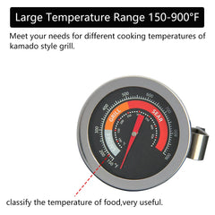 2 Inch Thermometer Replacement for Big Green Egg BGE
