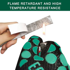 High Temp Grill Gasket Replacement for Medium/Small Big Green Egg Accessories, BBQ Smoker Gasket, High Seal Material Self Stick Felt