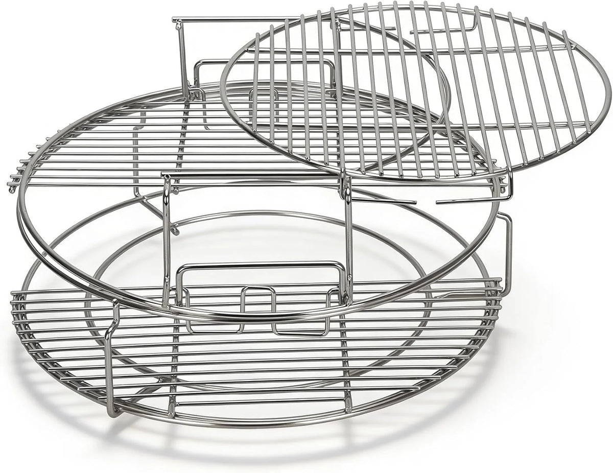 5 Piece Replacement Kit for Big Green Egg Large, Stainless Steel Eggspander Rack