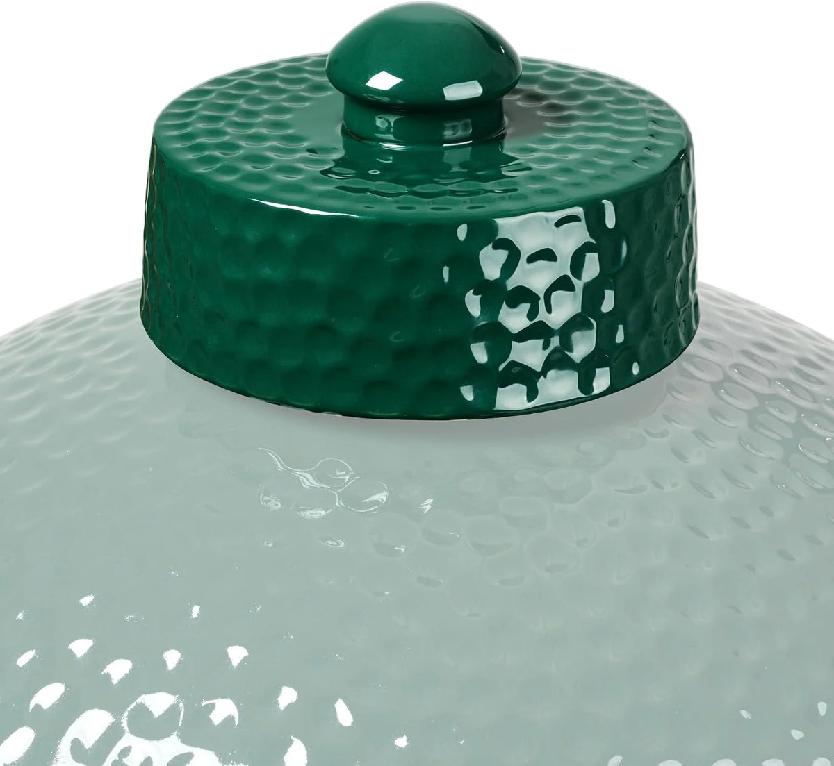 Ceramic Grill Top Replacement for Medium Large and XLarge Big Green Egg Charcoal Grill Dual Function Ceramic Grill Top Cap,Kamado Accessories Charcoal Grill Top Parts