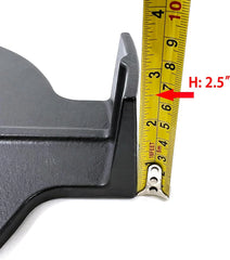 DC144 Cast Iron Plate Setter for Medium Big Green Egg Grill & Other 15" Dia Cooking Grills, Kamado Grill, 15" Smoking Stone, Pizza Stone, Heat Deflector with 3 Legs