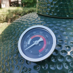 Upgrade Replacement Thermometer for Big Green Egg, with 3.3" Large Dial