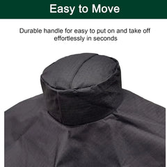 29” Kamado Dome Grill Cover for Large Big Green Egg, Kamado Joe Classic in Built-in or Island, Big Green Egg Accessories Waterproof Outdoor Grill Cover