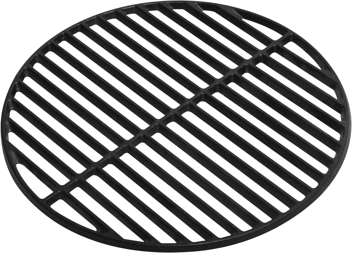 Cast Iron Cooking Grate,Cooking Grids Grates for Small and Minimax Big Green Egg,Round Grill Grate Replacement for Big Green Egg,13 Inch Cast Iron Grates
