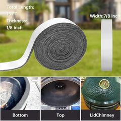 2Pcs High Temp Grill Gasket Replacement