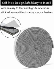 Gasket Replacement for Big Green Egg Large and XLarge Grill-for BGE Parts Accessories-High-Temp Material Seal with Scraper-Self Stick 15Ft x7/8" Wide