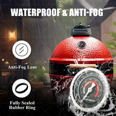 Upgraded Replacement Thermometer for Kamado Joe Accessories