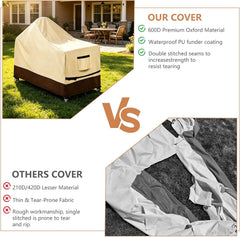 Grill Cover for 60 Inch Big Green Egg Grill Table, Waterproof Heavy Duty Outdoor Grill Cover, Kamado Ceramic BBQ Grill Cover, XL Green Egg Cover, Grill Cart Cover
